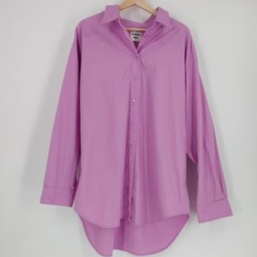 Sunday Best Purple button down shirt